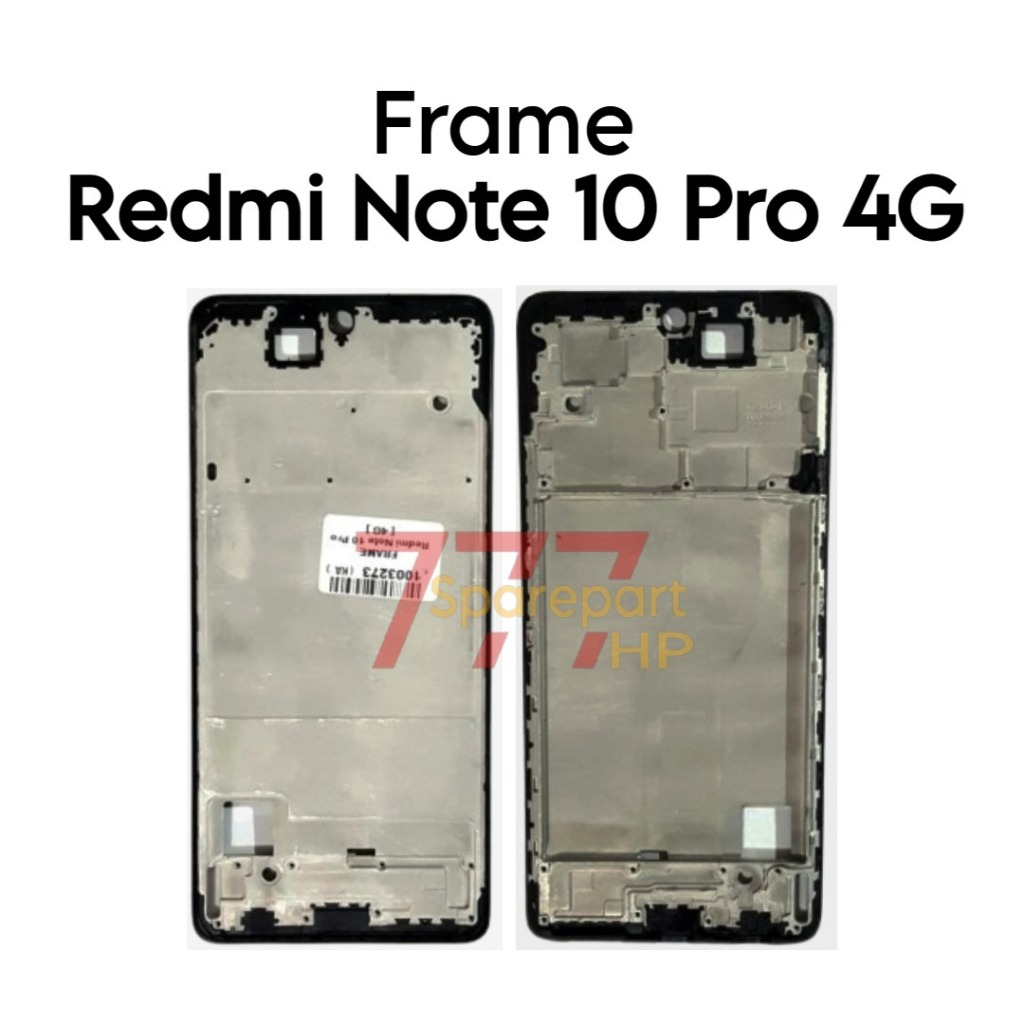 Frame Tulang Tengah Xiaomi Redmi Note 10 Pro 4G / Note 10 Pro Max / M2101K6G / M2101K6R / M2101K6I -