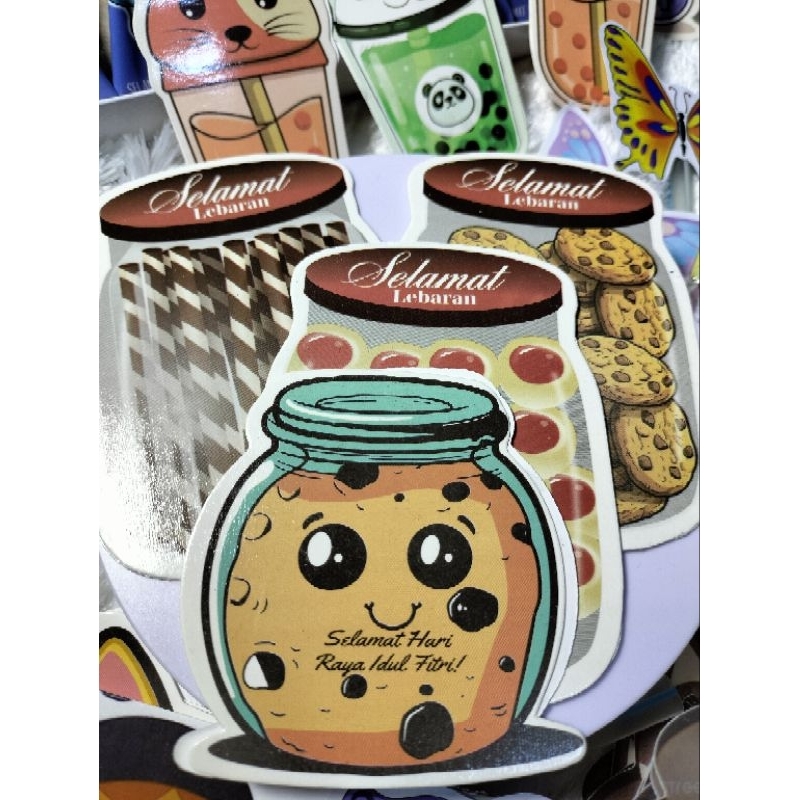 

Amplop lebaran 3D kue kering