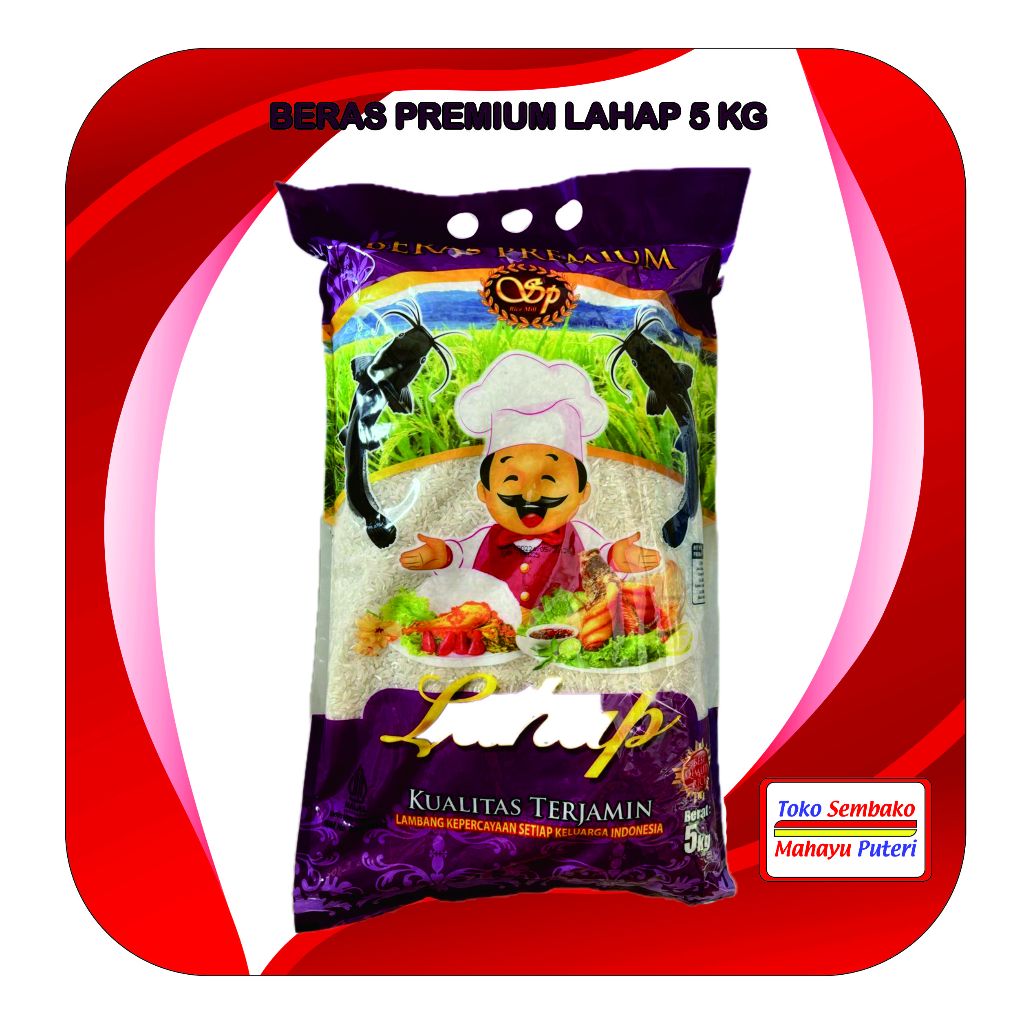 

Beras Premium Lahap 5 Kg