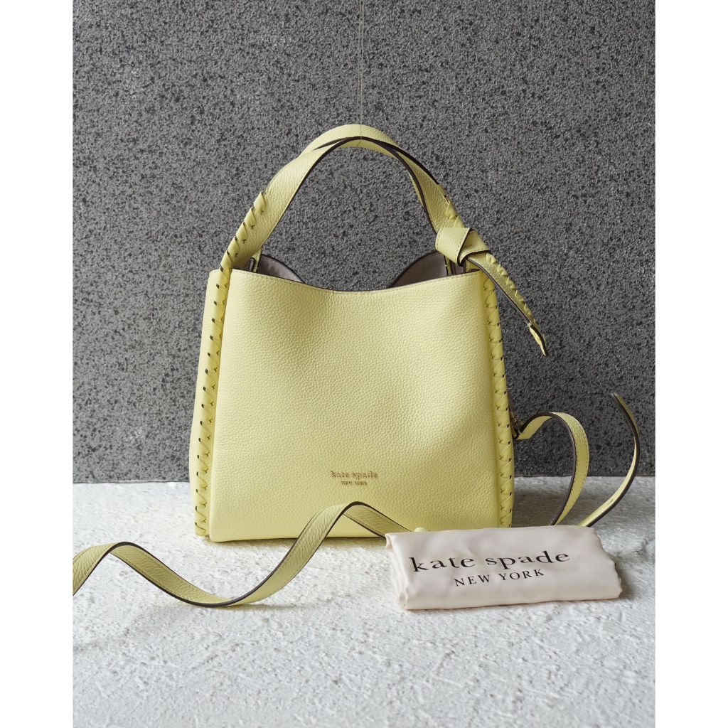 KATE SPADE knott whipstitched medium xbody