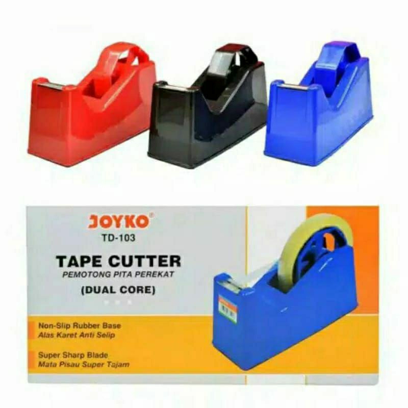 

Tape Cutter Tape Dispenser Pemotong Pita Perekat Joyko TD-102/TD-103