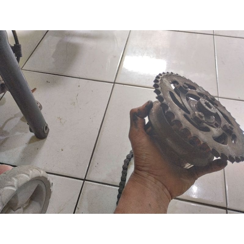 nap Gear copotan motor jupiter mx