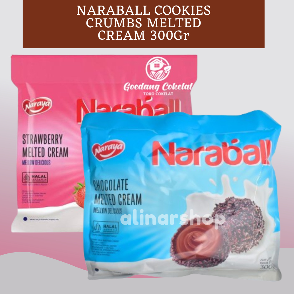 

NARABALL COOKIES CRUMBS MELTED CREAM CHOCOLATE & STRAWBERRY 300Gr