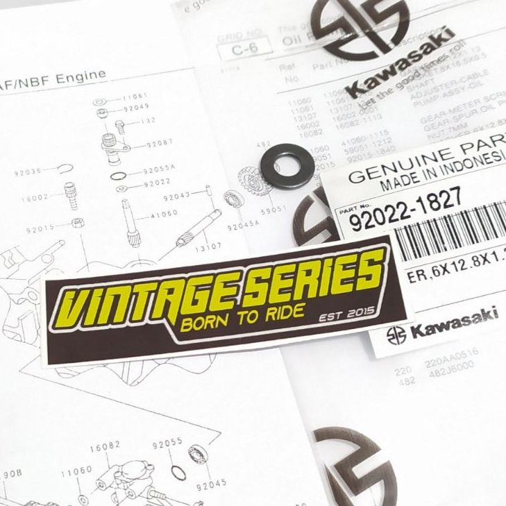 Ring Washer As Gir RPM NINJA 150 R | SS | RR WASHER GEAR AS RPM NINJA RR R SS 92022-1827