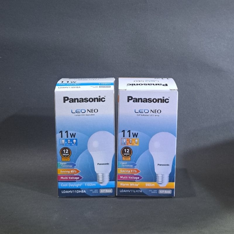 Lampu Led Bulb Panasonic Led Neo 11 Watt 11W