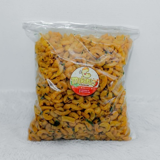 

Makaroci crunchy ukuran 500 gram (makaroni goreng ekstra daun jeruk)