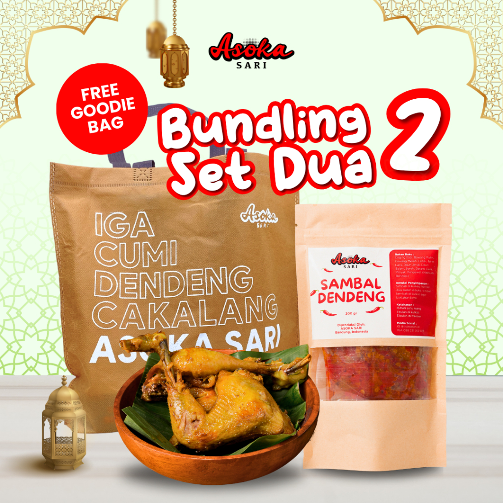 

Asoka Sari - Ayam Pejantan + Sambal Dendeng