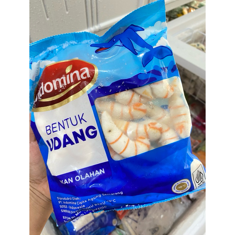 

indomina bentuk udang