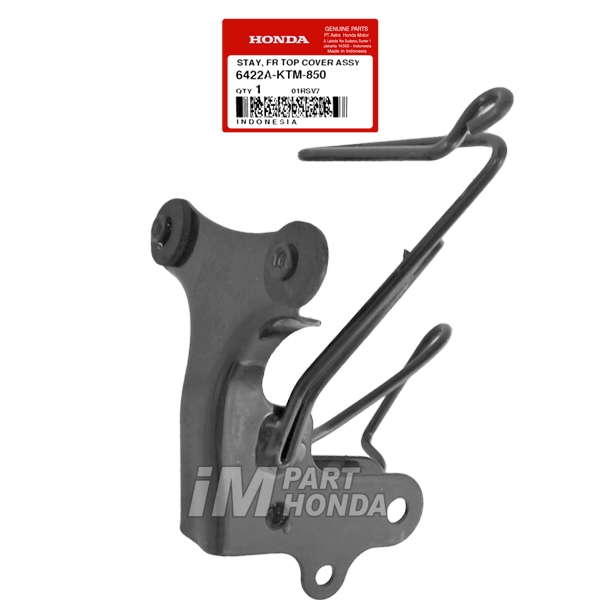 6422A-KTM-850 Besi Dudukan Cover Front Panel Tameng Dasi Depan Supra X 125 Lama 2005 - 2006