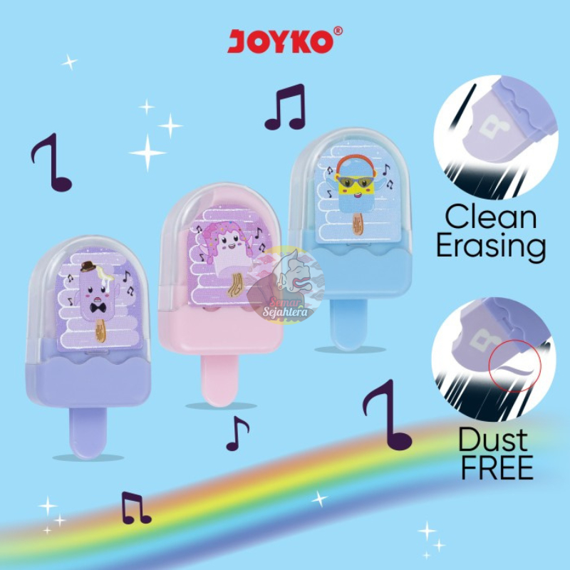 

[PCS] PENGHAPUS / ERASER JOYKO ICE POP ER-129 (WADAH DAN TUTUP)