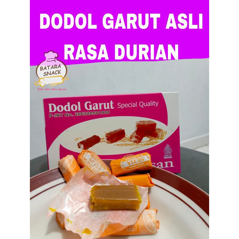

Dodol Garut Rasa Durian Oleh Oleh Khas Garut Camilan Jadul Menu Takjil