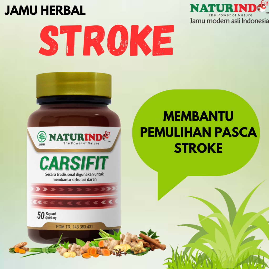 Obat Stroke Paling Ampuh Mengatasi Parkinson Tremor Kapsul Herbal Carsifit Isi 50 Kapsul Rempah Herb