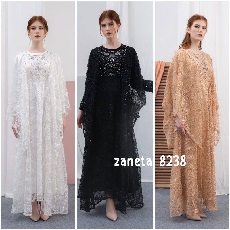Zaneta 8238 Gamis Dress Muslim Fashion Muslim