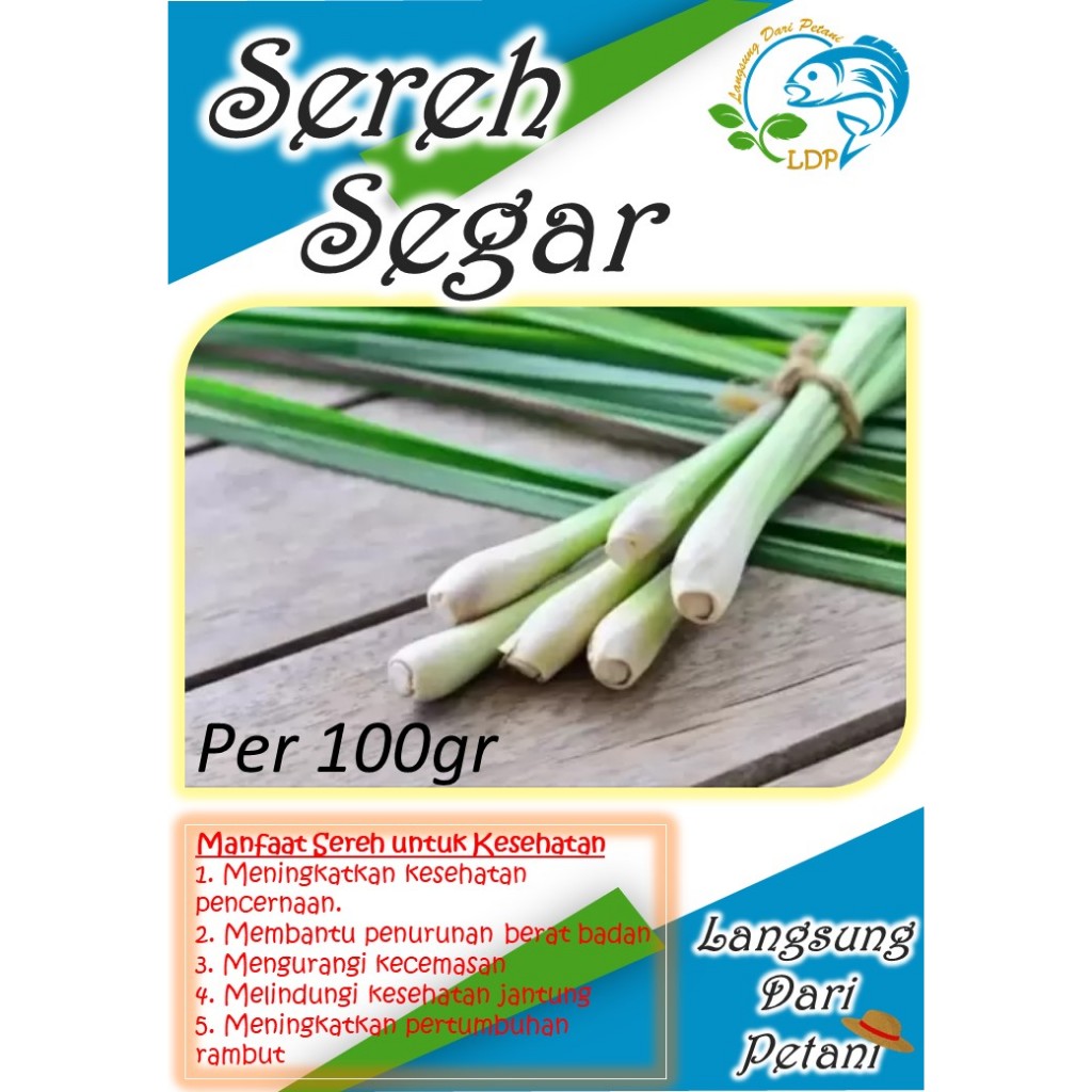 

Sereh Segar / Daun Sereh / Rempah Sereh / Lemongrass