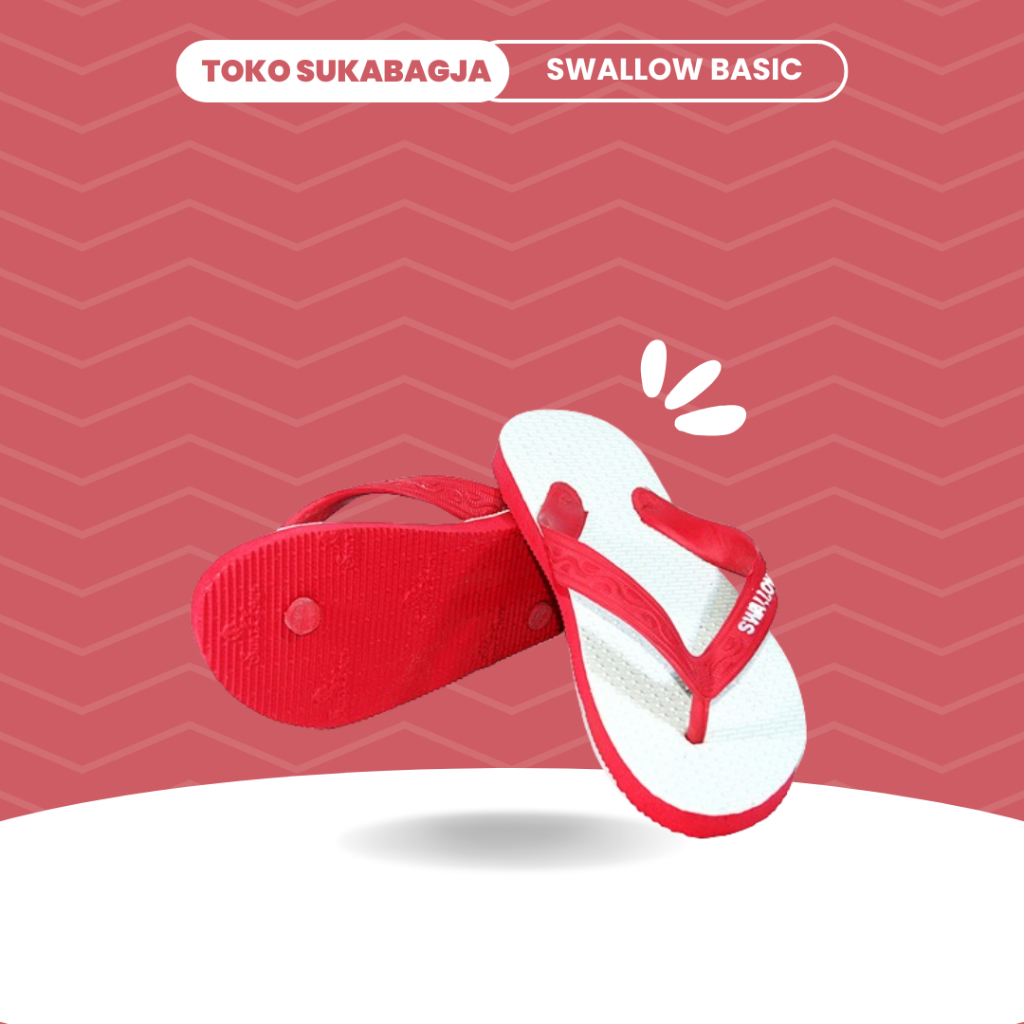 Sandal Jepit Pria Swallow Premium Original Asli Sendal Wanita Swalow Slipper Rubber Trendy Anti Sli