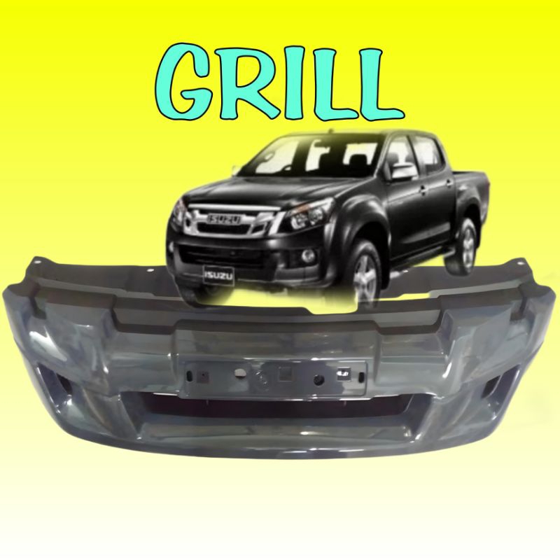 gril isuzu dmax rodeo 2012 2013 2014 2015 d max grill grille rambang depan radiator