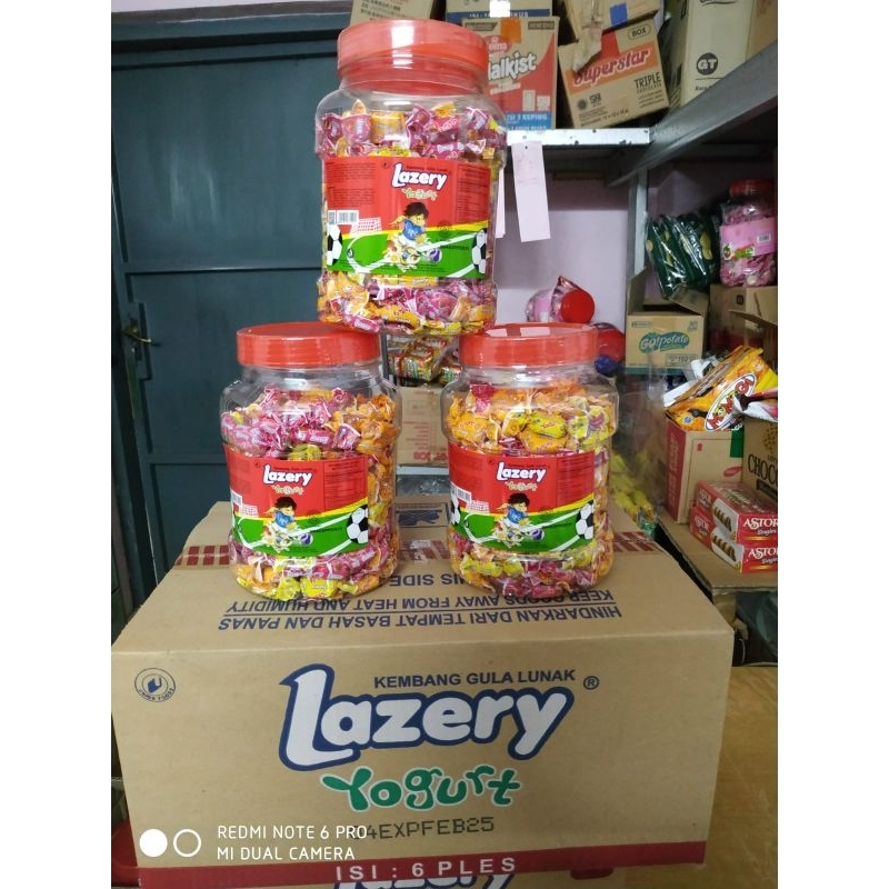 

Permen Lazery toples isi 200 pcs