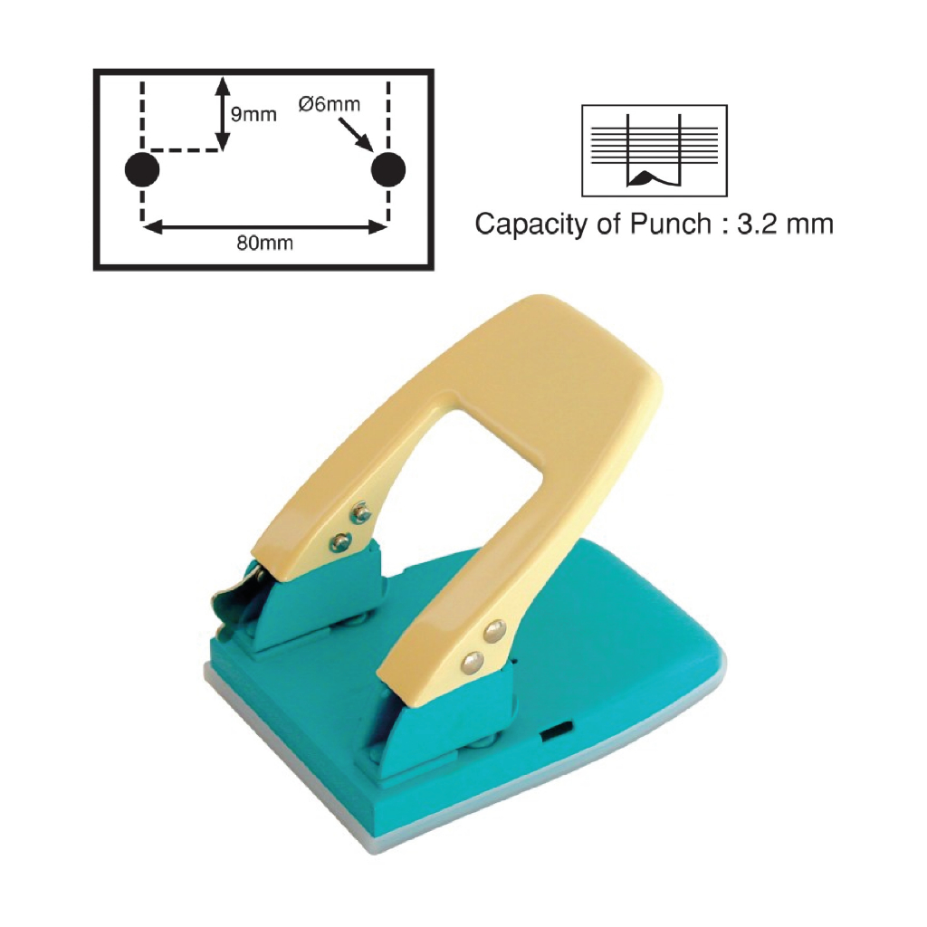 

(1 Pcs) Pembolong Pelubang Perforator Punch Kertas Paper 2 Lubang JOYKO No.85 Heavy Duty Puncher