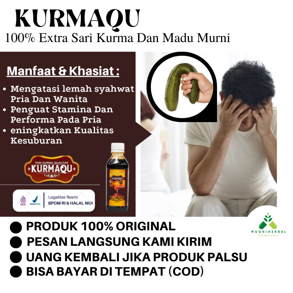 Kurmaqu - Obat Lemah Syahwat, Impotensi, Ejakulasi Dini, Kurang Ereksi, Disfungsi Ereksi, Mr P Susah