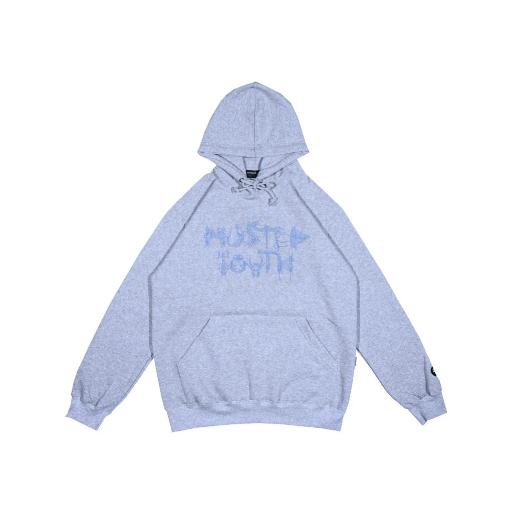 HUSTED SEKTAS GREY HOODIE