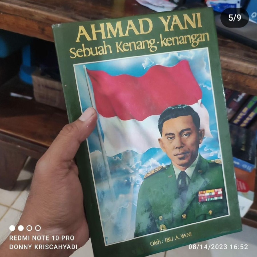 Ahmad Yani Sebuah Kenang-Kenangan cetakan pertama, Tahun 1981