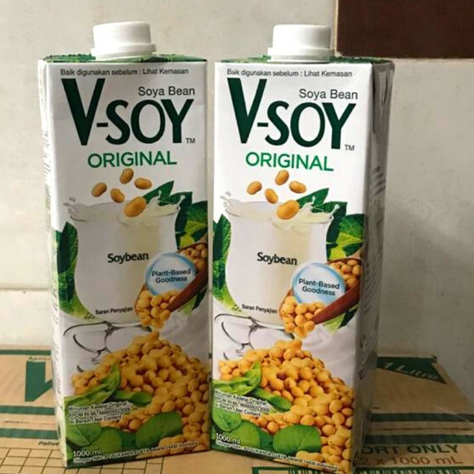 

V-Soy Soya Bean Milk Original 1000 ml