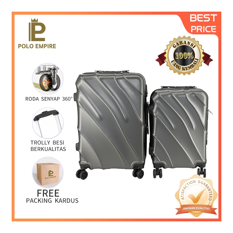 promo--koper 20inch+24inch promo/anti pecah/koper baju buat mudik murah/koper murah cuci gudang/kope