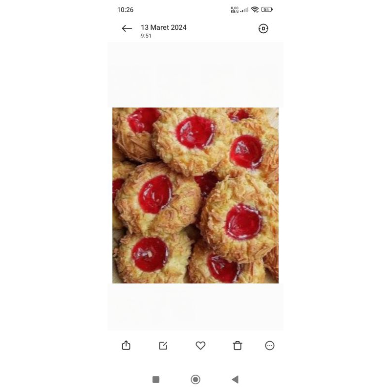 

kue kering tumprint/ kue lebaran