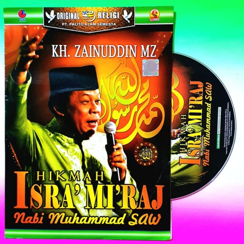 BEST QUALITY Promo Kaset Video Vcd Asli Original Ceramah Kh Zainuddin Mz TERLARIS DTS ENTERTAINMENT
