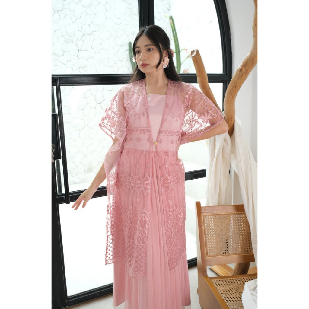 Miss Nomi Tsabitha Dress Pesta Mewah Kondangan Outfit Kekinian