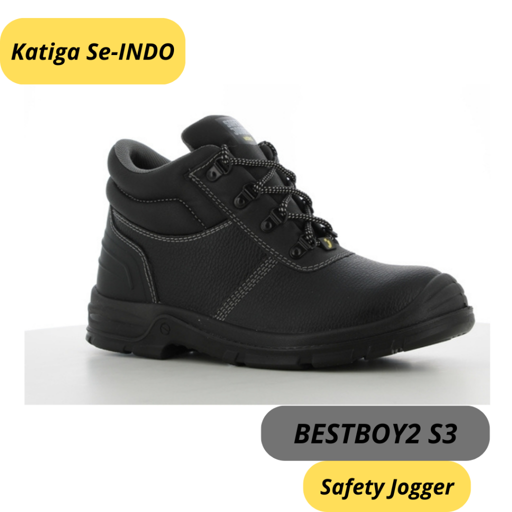 Safety Jogger Bestboy2 Sepatu Safety Jogger Bestboy2 S3 Kulit SBR SRC