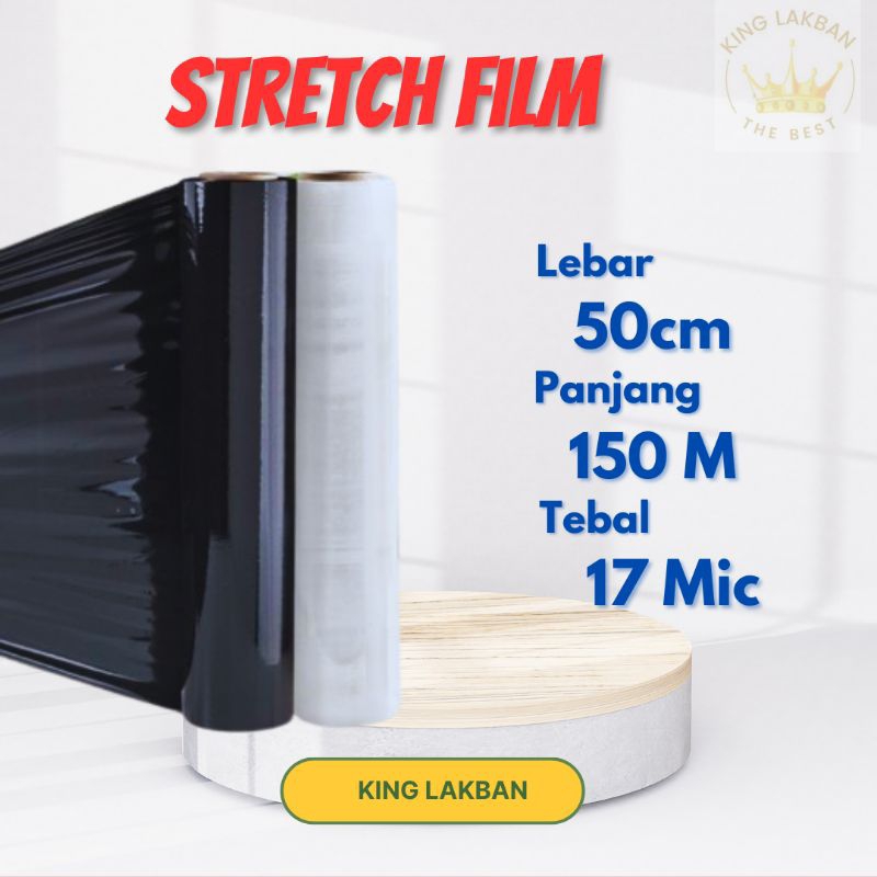 

Plastik wrapping Stretchfilm 50cm Plastik Pembungkus Barang