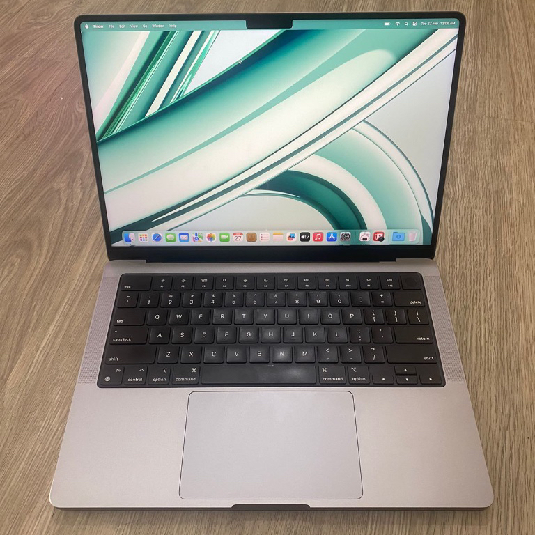 MACBOOK M1 PRO 2021 14INCH 16/512GB SECOND ORIGINAL BERGARANSI