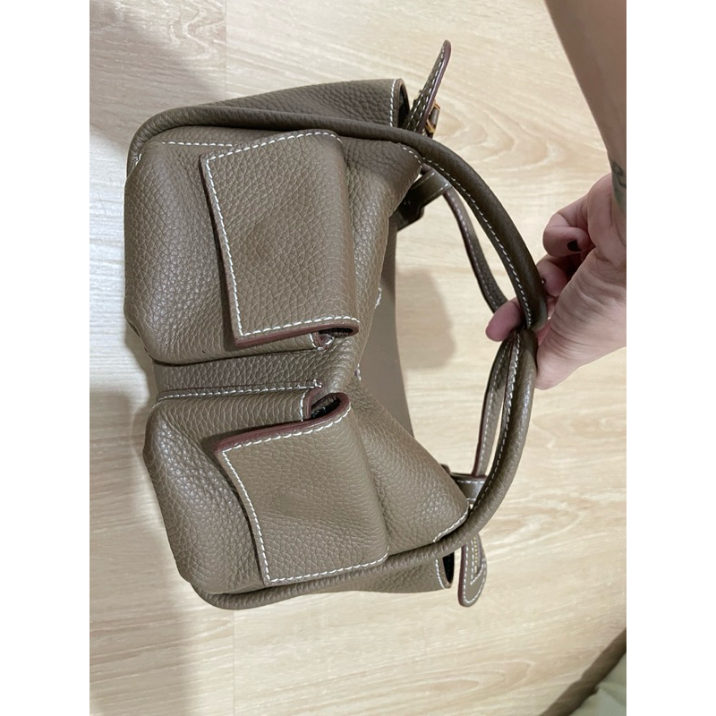 littlebunny brick bag leather preloved