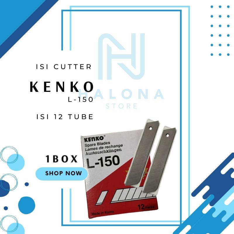 

[1 Box] Isi Cutter Besar Kenko L -150 (isi 12tube)