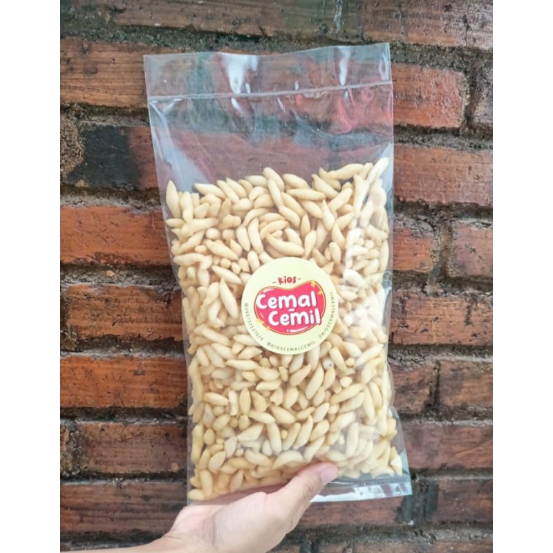 

Camilan Keripik Bidaran Mini Rasa Keju 250gr