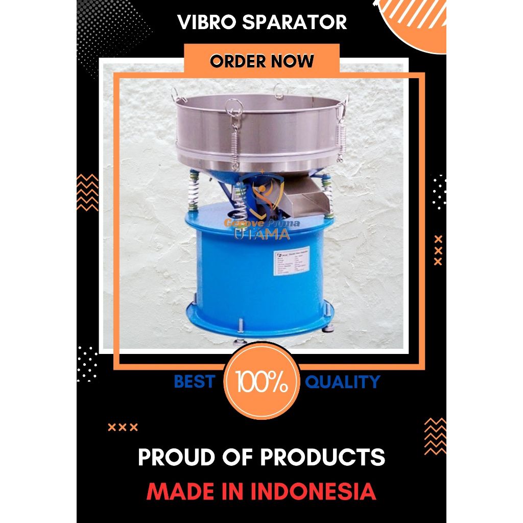 Electric Vibro Sparator - Mesin Ayakan Tepung - Mesin Pengayak Tepung
