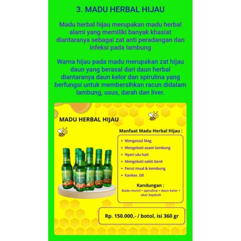 

MADU HIJAU