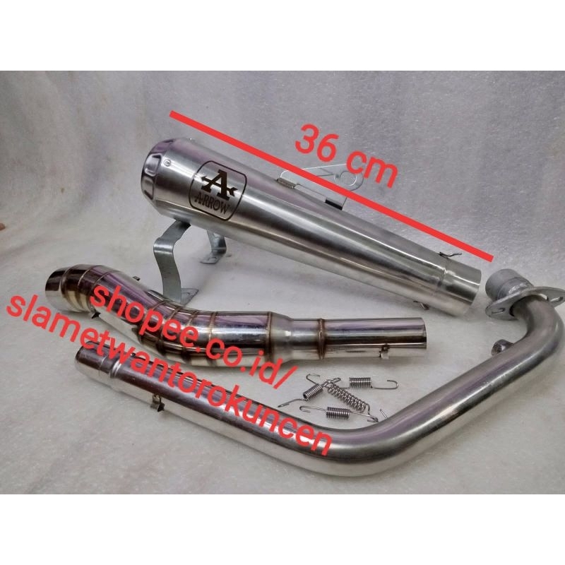 knalpot Arrow racing R15 Vixion CBR 150R