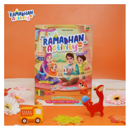 ACTIVITY BOOK - BUKU AKTIVITAS RAMADHAN ACTIVITY DIARI RAMADHAN CHECKLIST