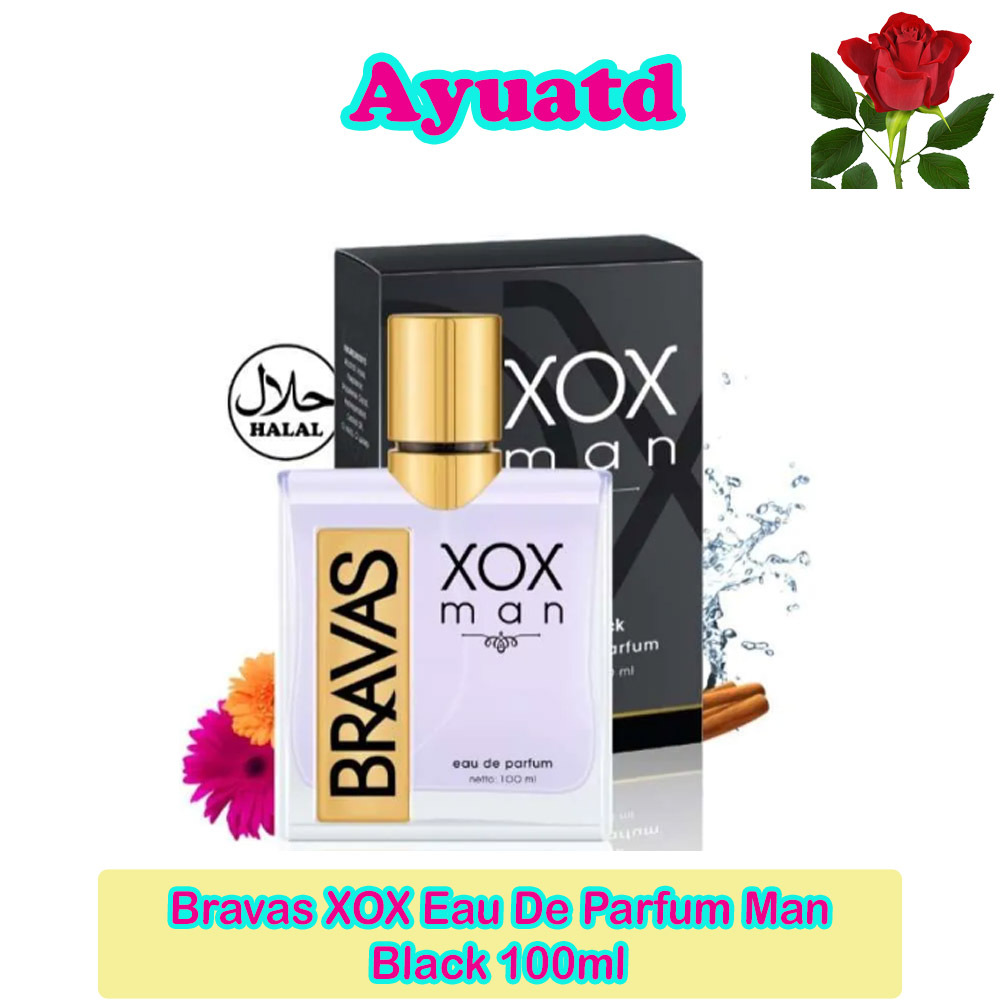 BRAVAS XOX Man Eau De Parfum 100ml Black