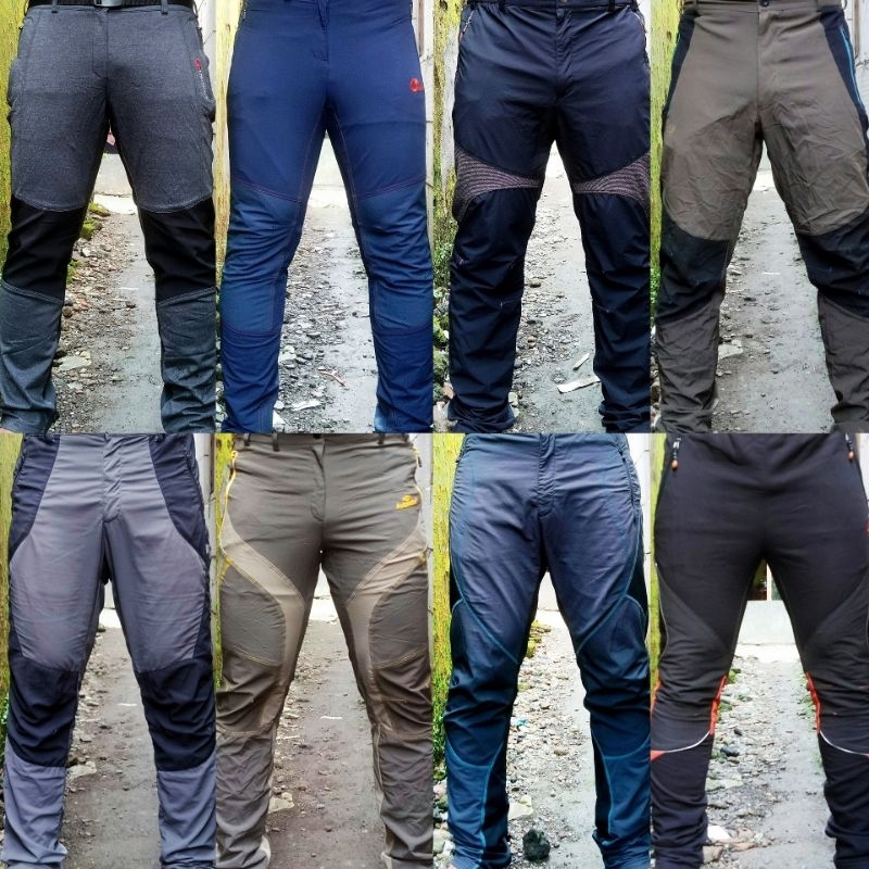 celana outdoor celana gunung pria/wanita