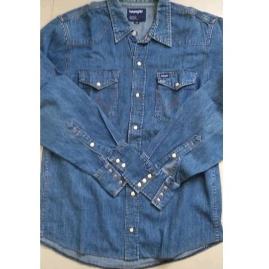 KEMEJA DENIM WRANGLER