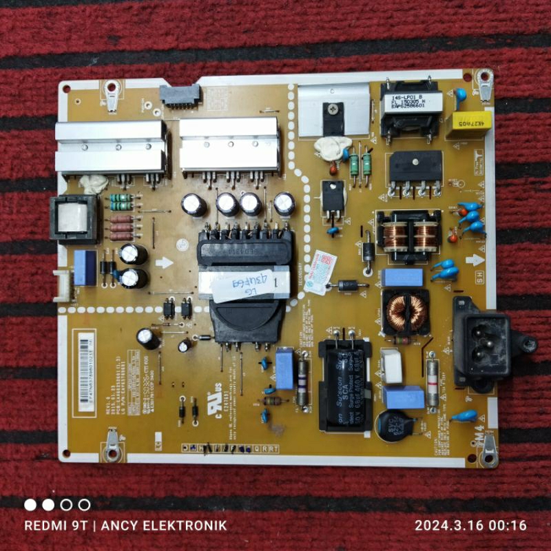 PSU POWER SUPPLY TV LG 43UF690T - 43UF690