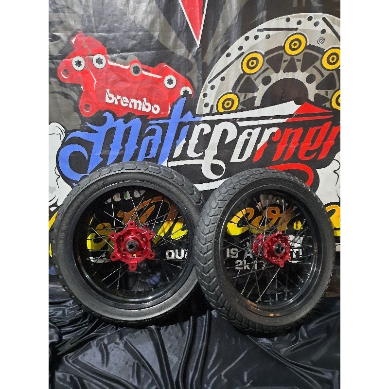 WHEELSET SUPERMOTO COPOTAN CRF 250 RALLY