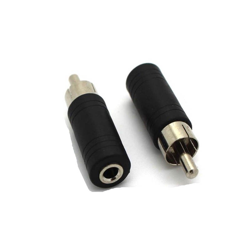 Converter Jack RCA Male to Aux 3.5mm Mono / Stereo