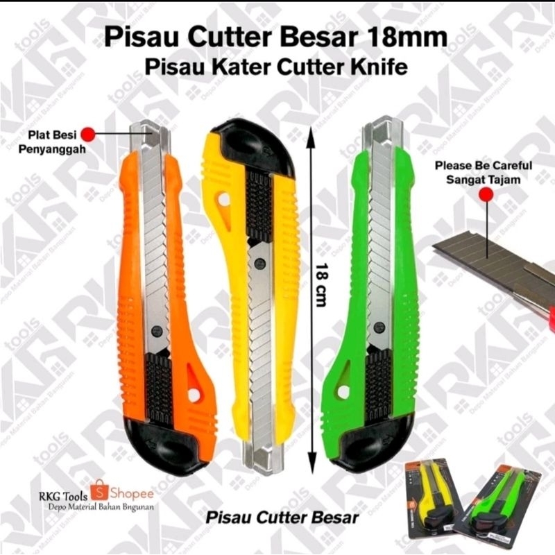 

Cutter Knife Pisau Kater