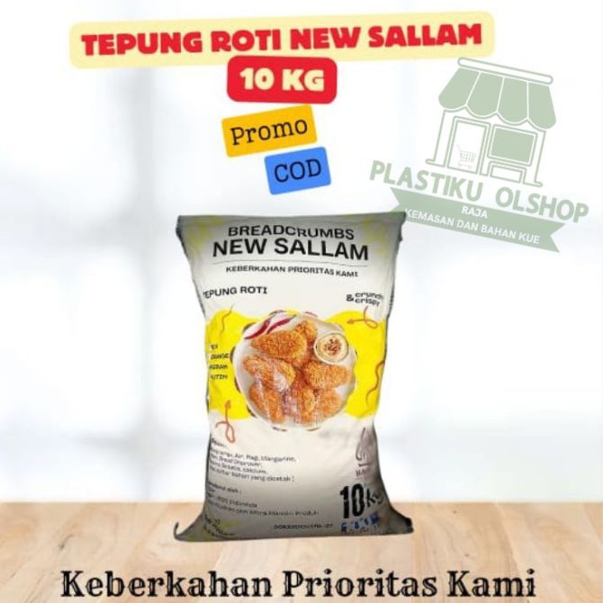 

Tepung Roti Mix New Sallam Packing laminasi 10kg