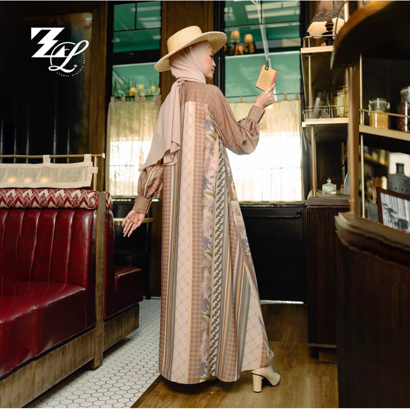 Amour Dress in Latte by Zaskia Sungkar