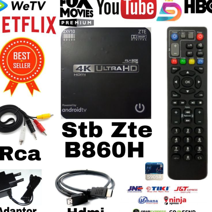 ti Set Top Box  STB Android Tv Box Zte 4K Root  Unlock Full Aplikasi Tinggal Pakai j Premium Dijual